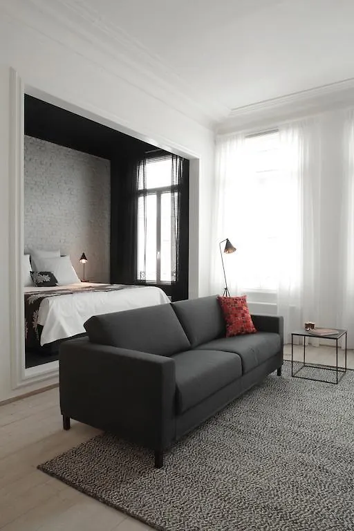Maison Nationale City Flats & Suites Antverpy Bed & Breakfast